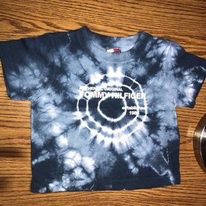Tommy Hilfiger tie dye tee 6-12 months NEW